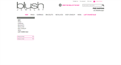Desktop Screenshot of blushjewelry.com